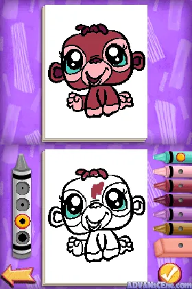 Littlest Pet Shop 3 - Biggest Stars - Purple Team (USA) (En,Fr) screen shot game playing